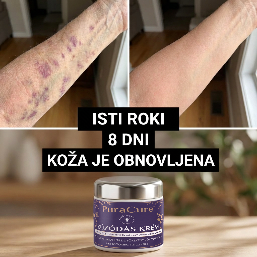 🥇🔥100K+ PRODAJ 💁‍♀️ – PuraCure® Krema za obnovo modric in krepitev kože