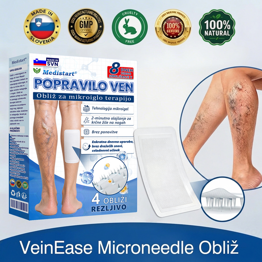 ✨Medistart® Mikroiglični obliž za nego krčnih žil ⚡ Takojšnje olajšanje, dolgotrajni učinki