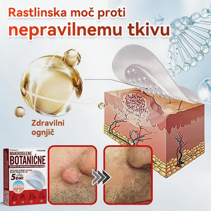 🗽✅PuraCure®Botanični obliž z mikroiglami za odstranjevanje kožnih izrastkov