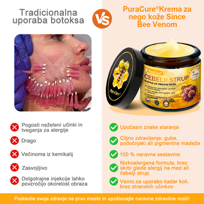 PuraCure® Krema za obnovo kože z čebeljim strupom | 50 ml | Priporočeno češko dermatovenerološko društvo