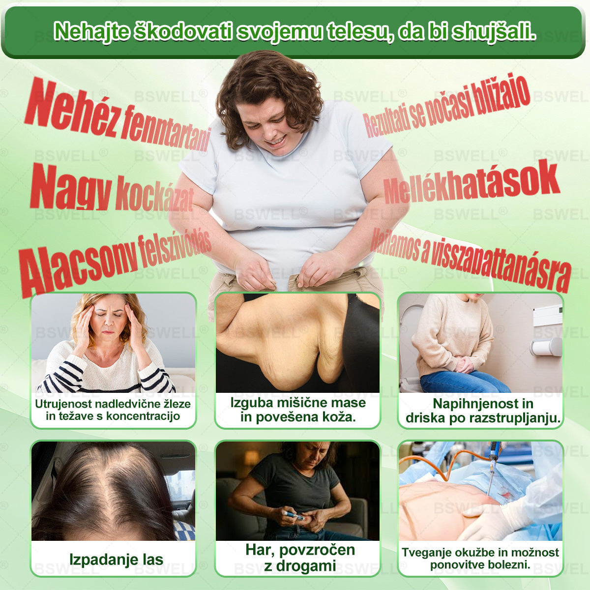 🍀👩‍🔬BSWELL® Nano mikroneedling shujševalni obliž (Samo enkrat na dan, vidne spremembe v 28 dneh)  ✅ Za debelost, zdravje srca in ožilja, sladkorno bolezen, spalno apnejo, zdravje črevesja, težave s sklepi in še več.