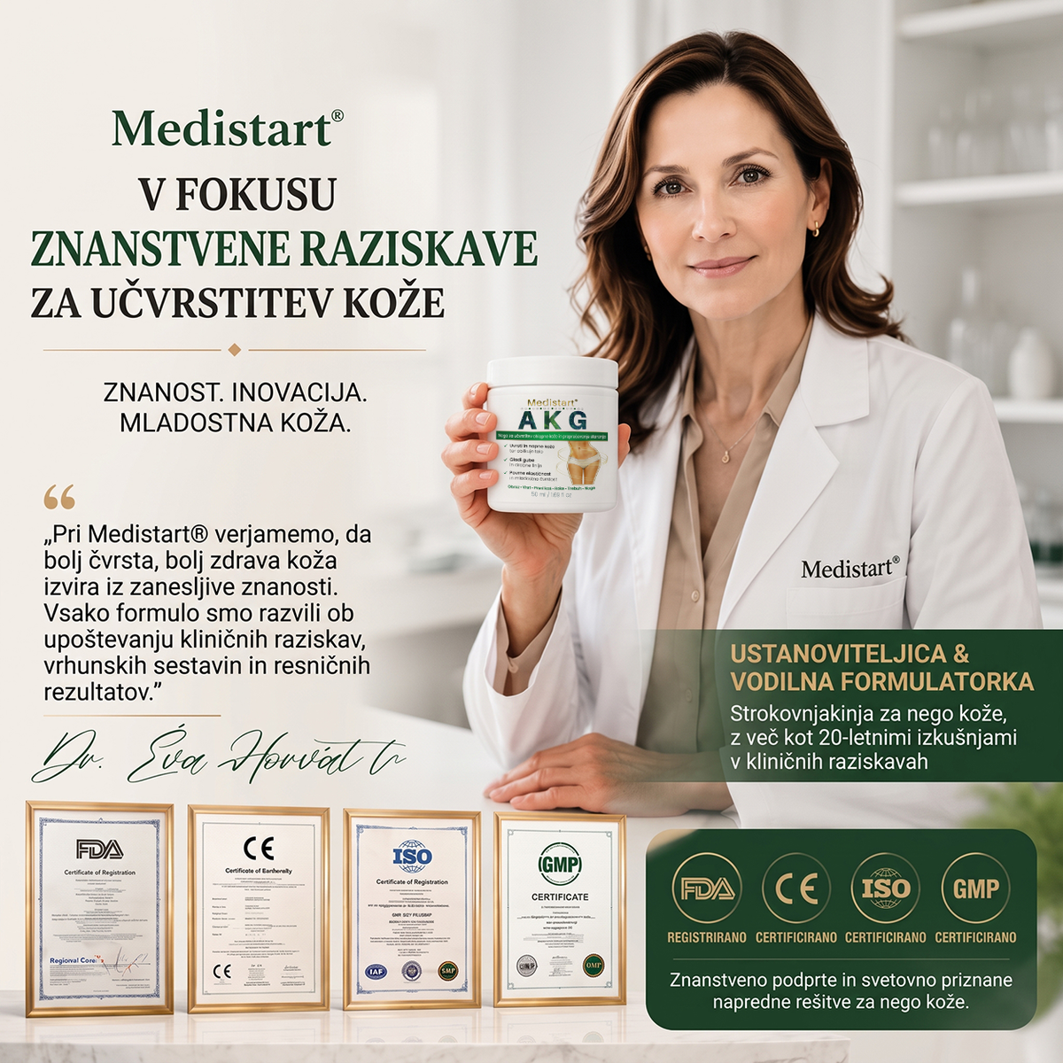 Medistart® AKG – Učvrstitvena nega kože proti znakom staranja